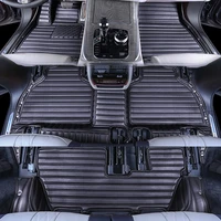 high quality custom special car floor mats for volkswagen tiguan x 2022 2021 7 seats waterproof durable carpetsfree shipping