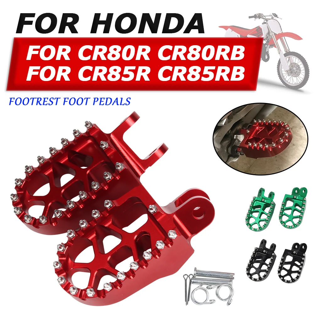 Подножки для HONDA CR80R CR80RB CR85R CR85RB CR 80 R CR 85 RB аксессуары для мотоциклов Подножки подножки педали Подножки
