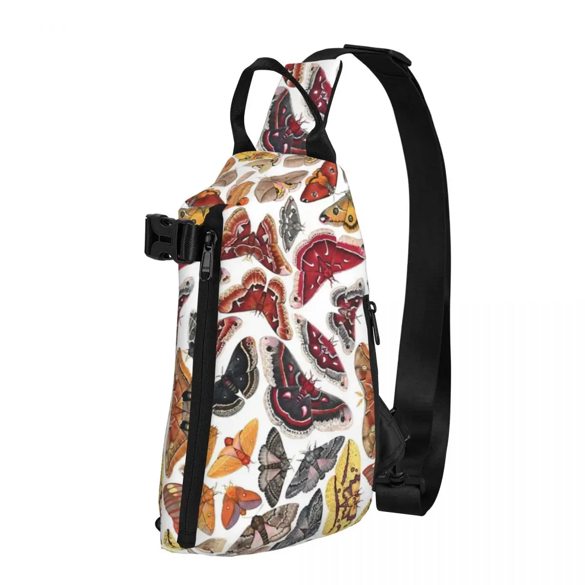 

Saturniid Moths Of North America Shoulder Bags Chest Cross Chest Bag Diagonally Casual Messenger Bag Travel Handbag