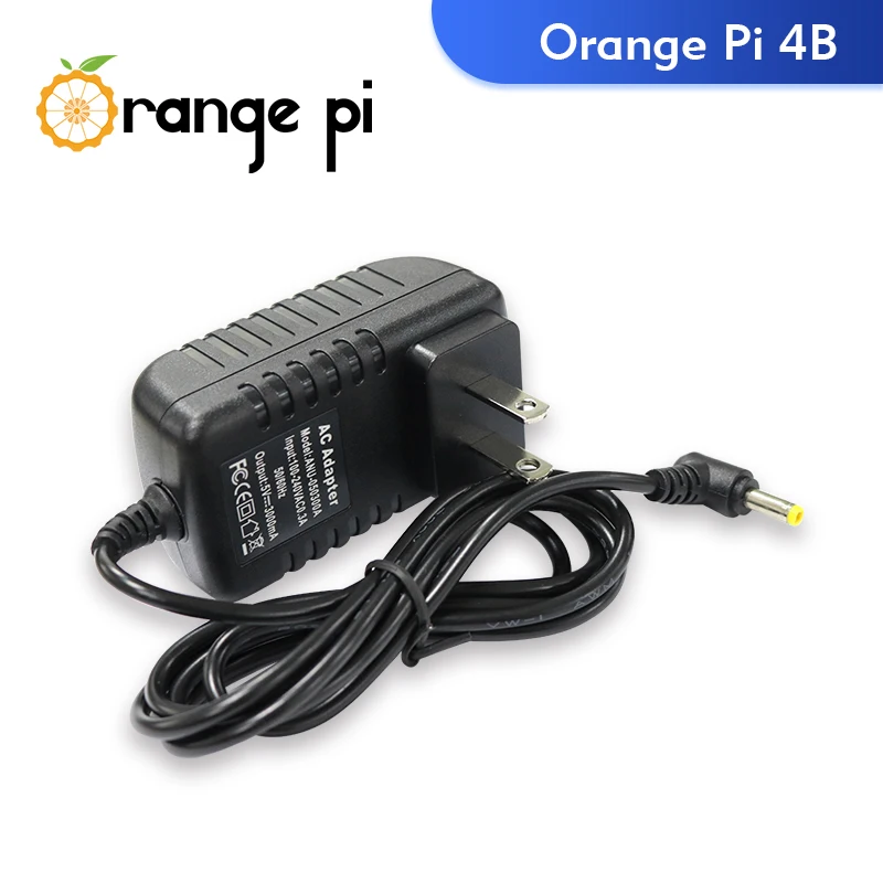 Orange Pi 4B + металлический корпус блок питания один компьютер RK3399 NPU SPR2801S работает на