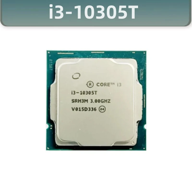 

Core i3 10305T 3.0GHz 4-Core 8-Thread CPU Processor L3=8MB 35W LGA 1200 Sealed but without cooler