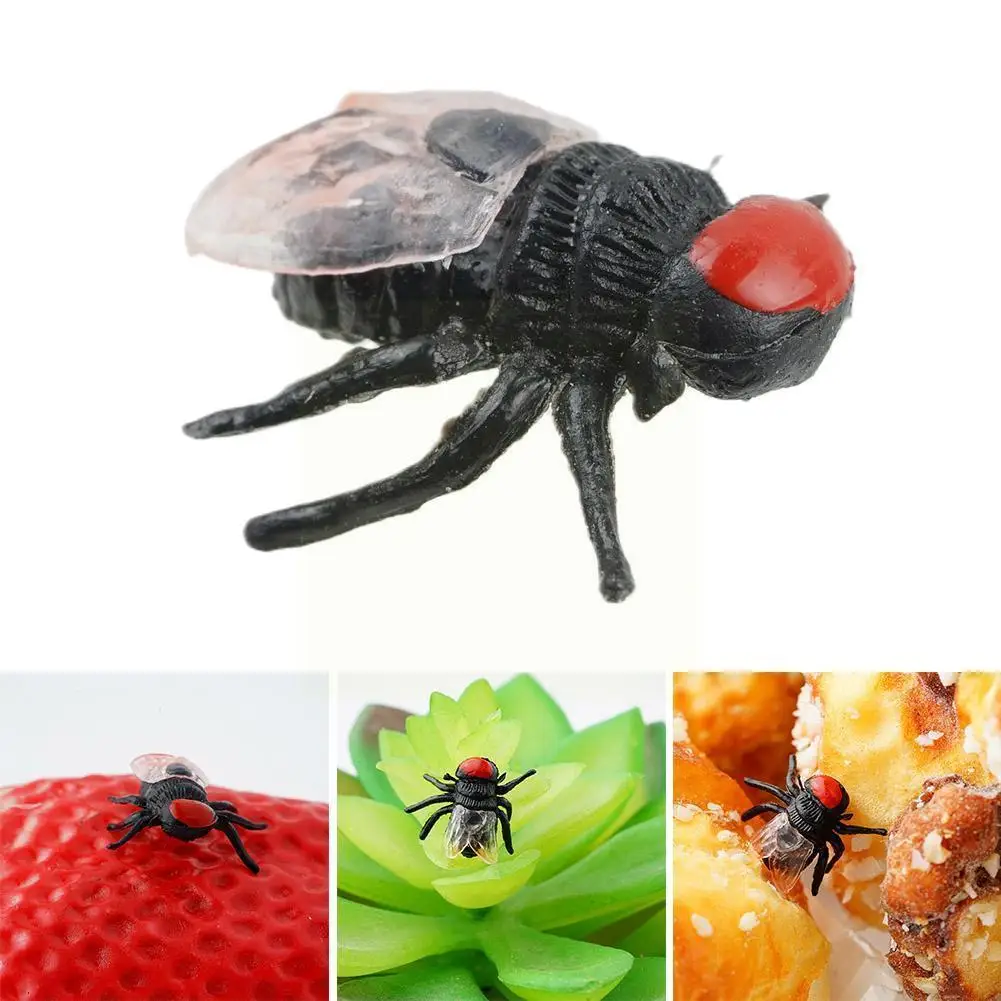 

Special Lifelike Model Plastic Simulation Fake Insect Joke Flies Insect New Prank Trick Trick Novelty Toy Funny Tricky Toys X2j8