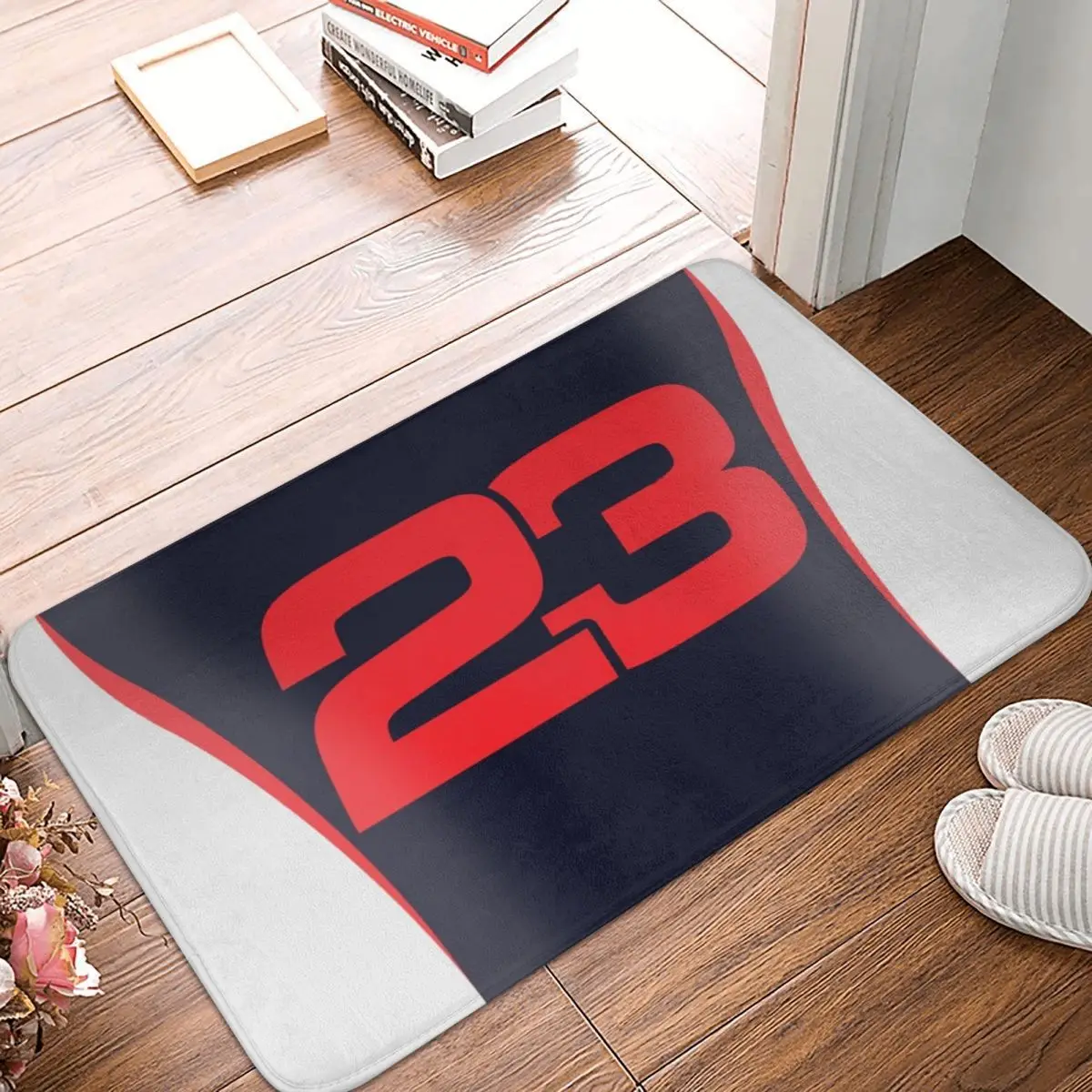 Коврик для ног Red Bull F1 2020 - Alex Albon #23 коврик нескользящий прочный напольный из