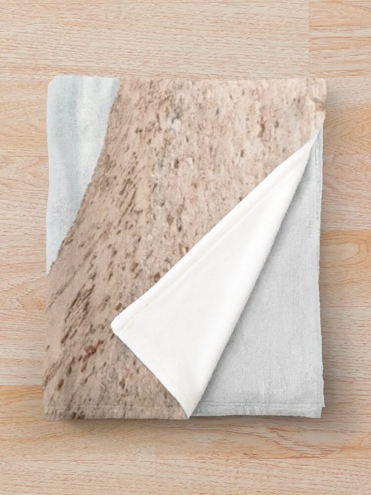 Lighthouse Rubjerg Knude Denmark at the ocean beach dune Throw Blanket Rug