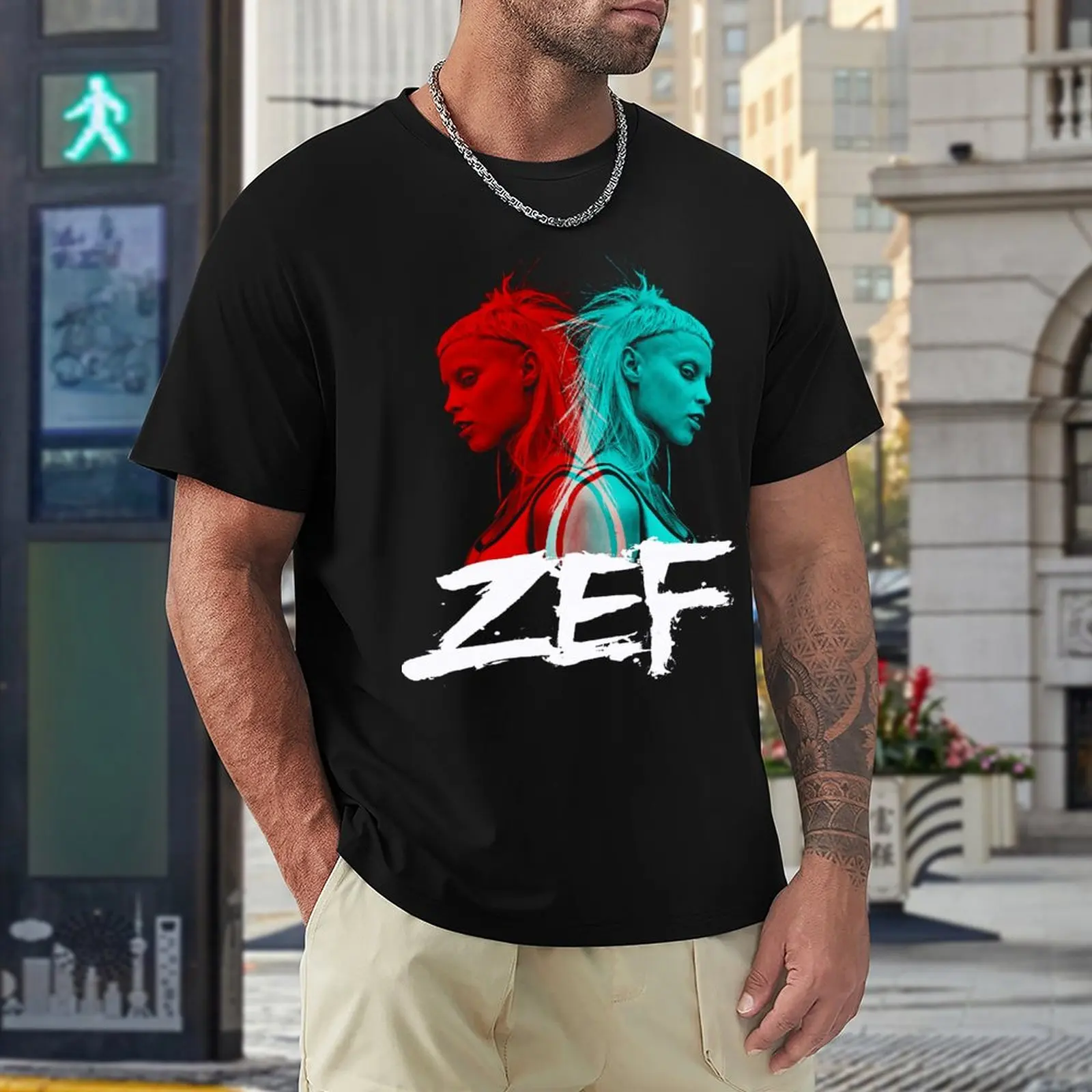 

Zef Lifestyle Die Antwoord Cool No Regrets Yolandi A Visser Ninja Novelty Tshirt Vintage Home USA Size