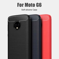mokoemi shockproof soft case for motorola moto g6 plus play phone case cover