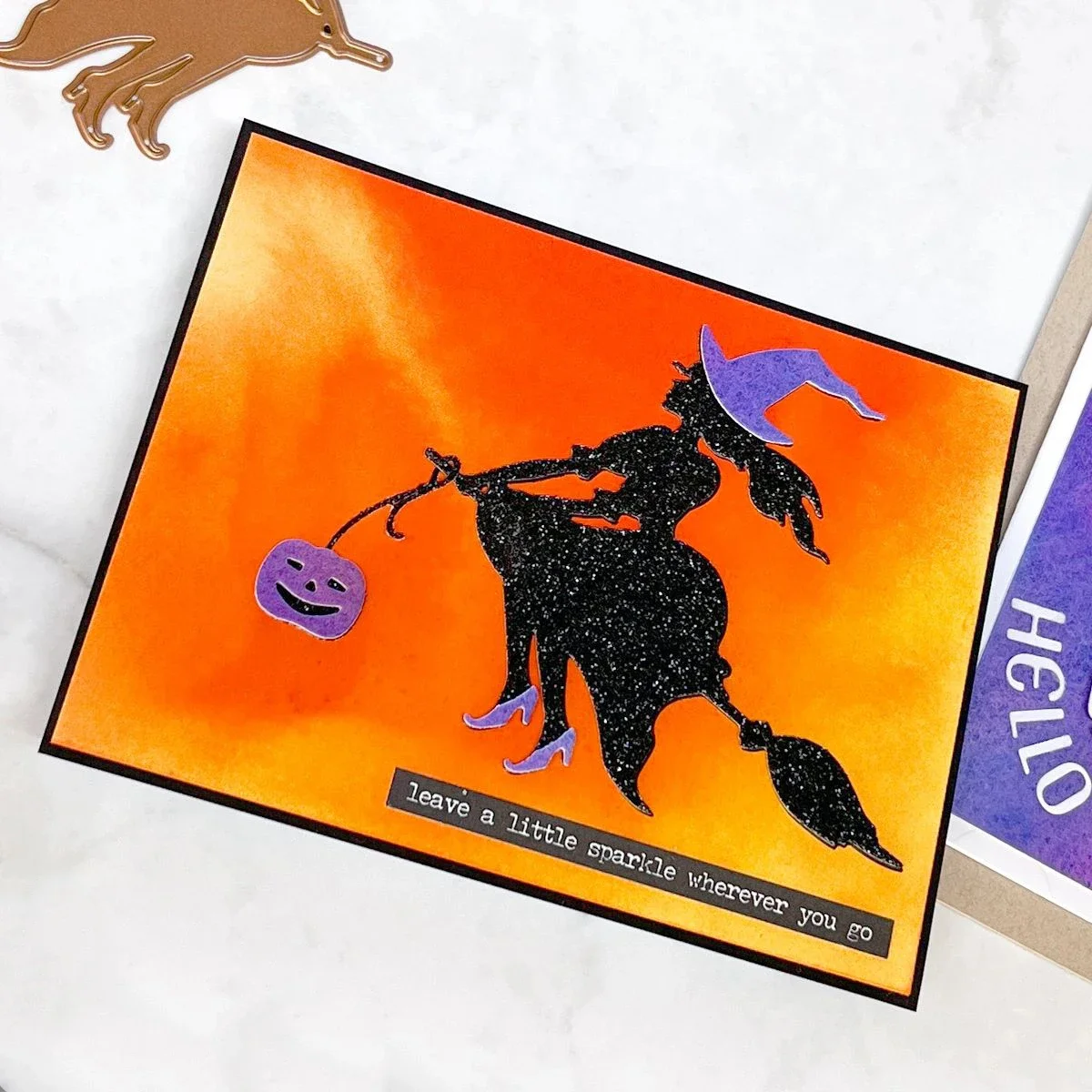 Mmao Craft металлические штампы для резки форма Хэллоуин метла ведьма скрапбук нож