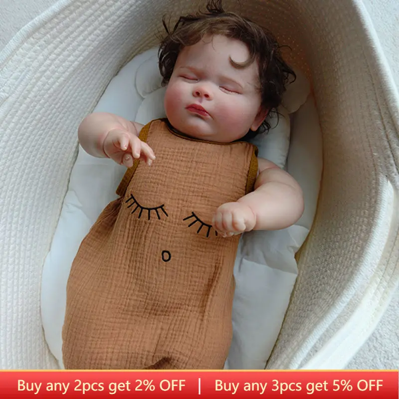 

Детские летние комбинезоны с милым рисунком, дышащая хлопковая одежда для мальчиков и девочек, комбинезоны без рукавов, Одежда для младенце...