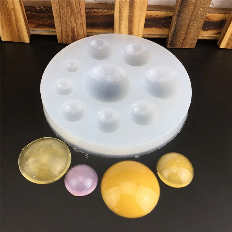 ABHG 1 кристаллическая эпоксидная смола ювелирные изделия жесткая силиконовая