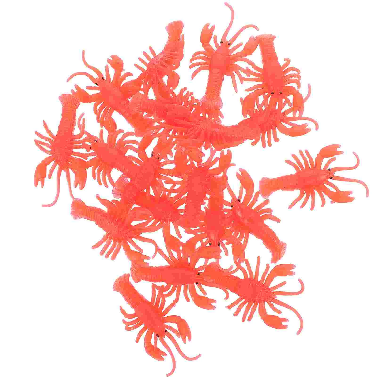 

Vivid Durable Simulation Lobsters Lobster Models Marine Animal Toys for Girls Boys