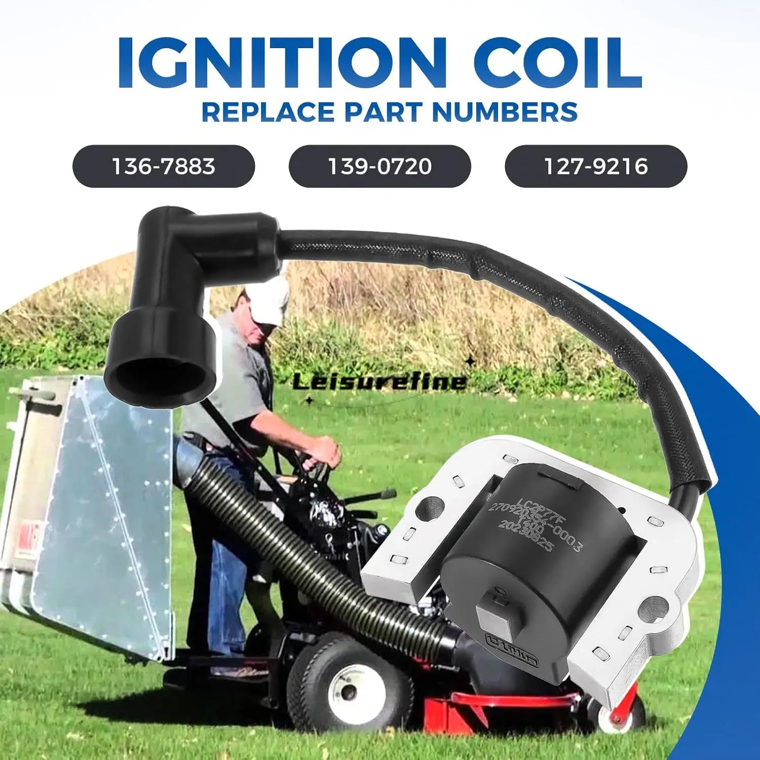 Модуль катушки зажигания подходит для Toro TITAN HD 1500 2000 TimeCutter ZS SW SS MX SWX верховой