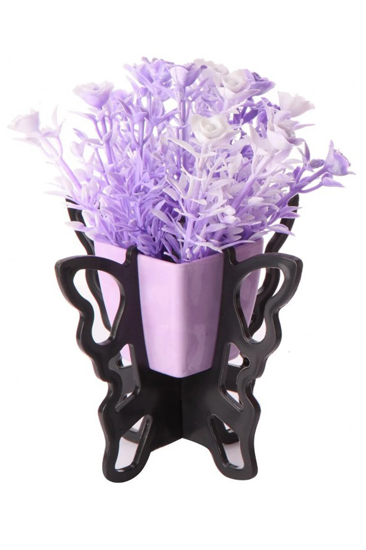 

Mica Four-Footed Butterfly Plug Decorative Purple Artificial Flower 18 cmAnime, Genshin Effect, Stickers, One Piece, home Decor