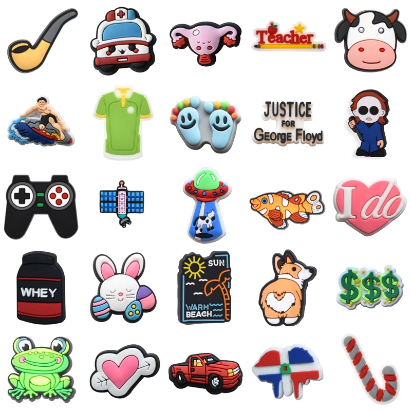 

Boy Set Jeans Para Pins Shoes Accessories Packs Girl Gifts Men Shoe Charms Decorations for Crocs Kids Women Charm Wholesale Bulk