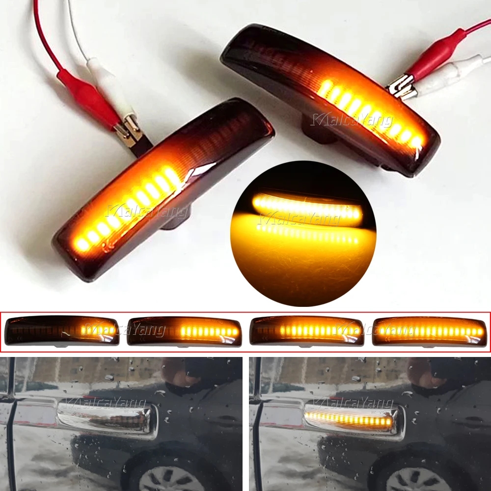 

High Quality Dynamic Flowing LED Side Marker Light For Land Rover Freeland 2 Discovery 3 2005-2008 4 Rover Sport L320 2005-2018