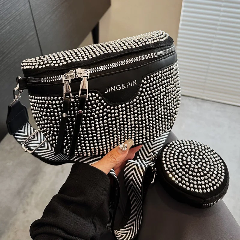 

Women Chest Bags Girl Leather Fanny Pack For Women 2023 Travel Shoulder Handbags Waist Packs Female Phone Purses Lady