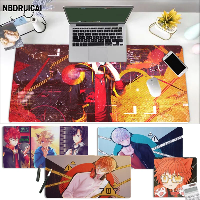 

Удобный коврик для мыши Mystic Messenger в наличии, игровой коврик для мыши, размер для больших игр CSGO, настольных ПК, ноутбуков