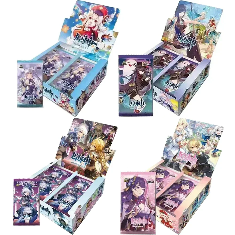 Ударная карточка Genshin Звездная Свеча из тысяч роз рассвет коллекции карточек