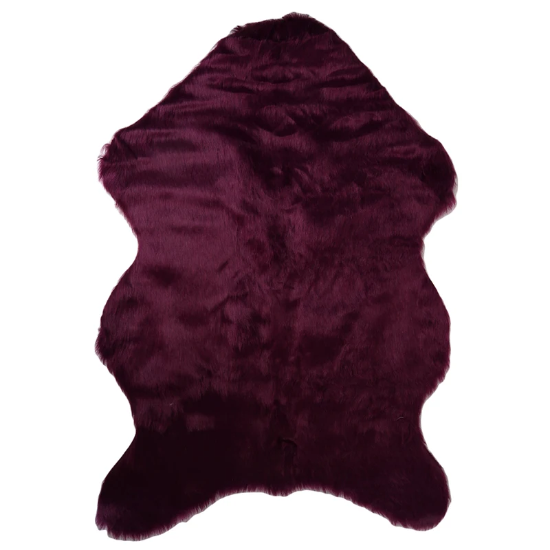 Чехол для стула из искусственной овчины мягкий коврик сиденья подушка дивана