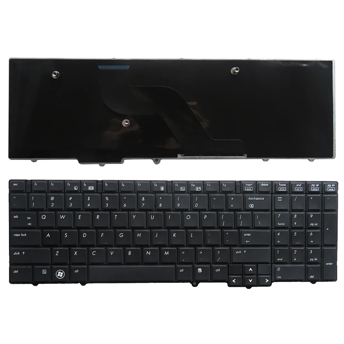 

Новая английская клавиатура для HP EliteBook 8540p 8540w, черная, PK1307G1A00, без точки