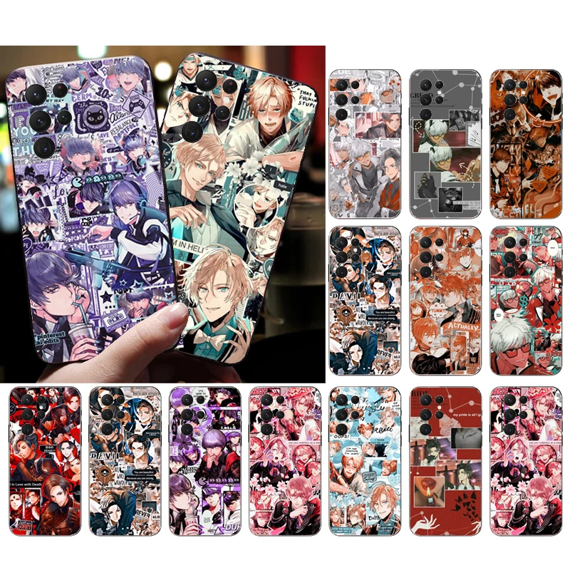 

Phone Case for Samsung Galaxy S23 S22 S21 S20 Ultra S20 S22 S21 S10 S9 Plus S10E S20FE Obey Me Anime Case