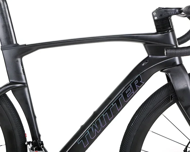 TWITTER V3 гравийный велосипед 105/Φ полностью Скрытая прокладка внутреннего кабеля