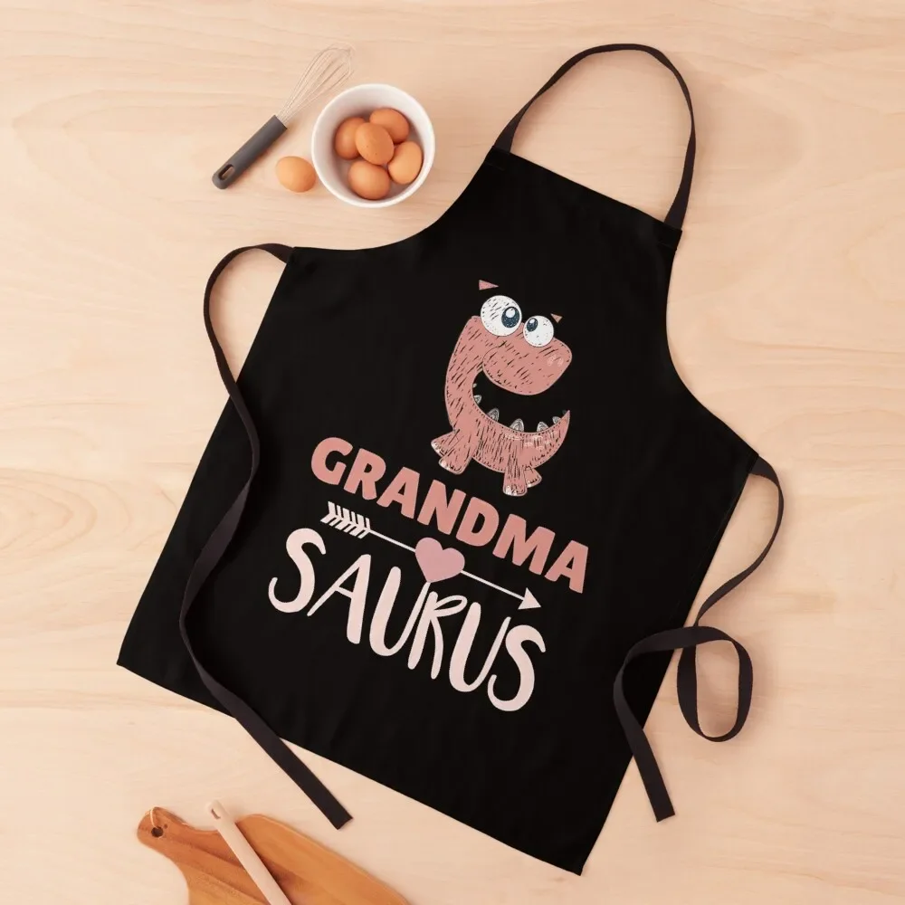 Фартук динозавра бабушка завр забавный grandmasaurus rex женский рабочий мужской