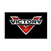3x5 Ft VICTORYS Flag Polyester Printed Motorcycles Racing Banner For Decor