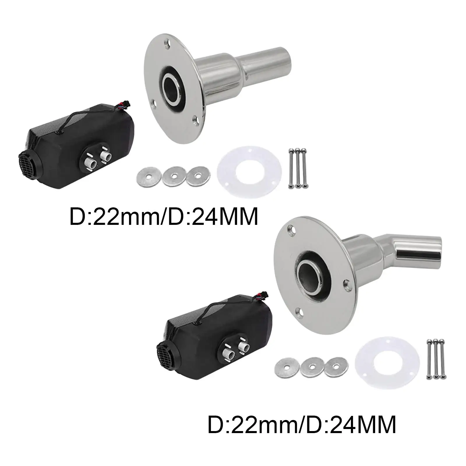 Выхлопная оболочка для лодки из нержавеющей стали через корпус фурнитура с