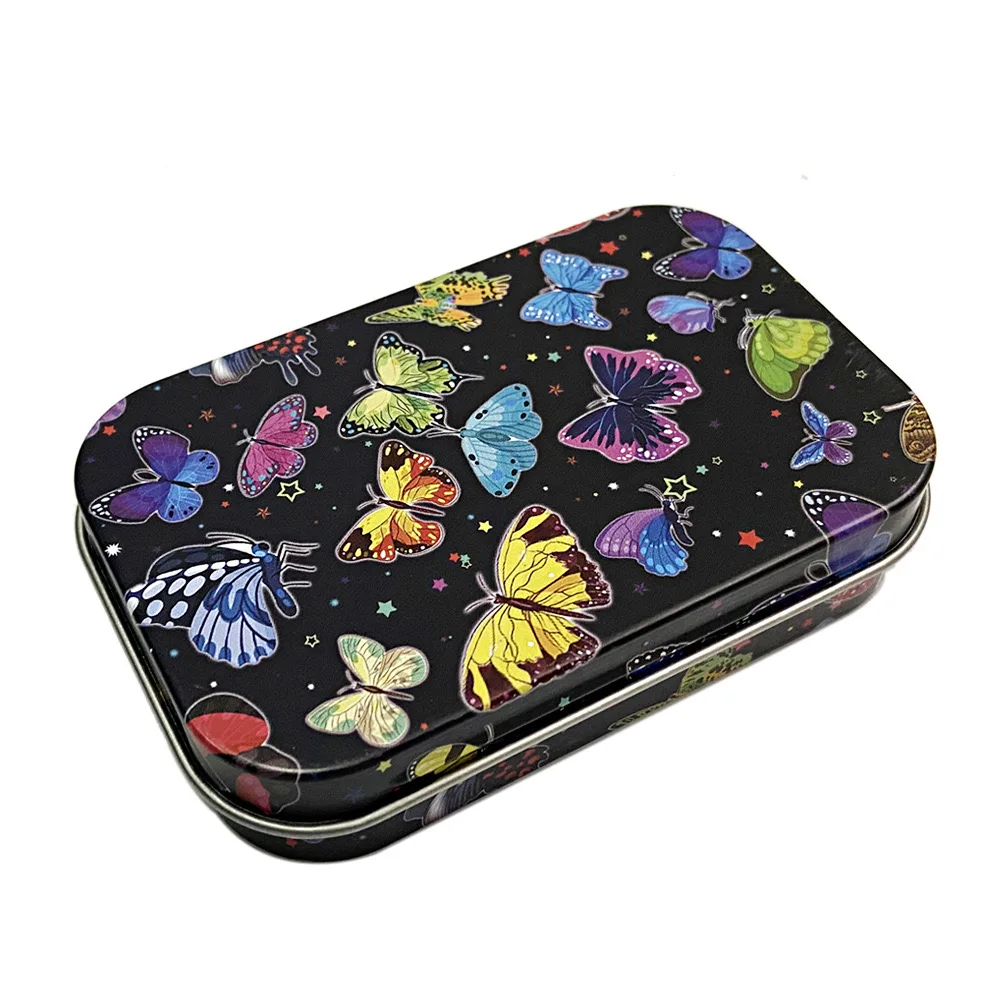 Металлический толстый портсигар водонепроницаемый герметичный ящик для