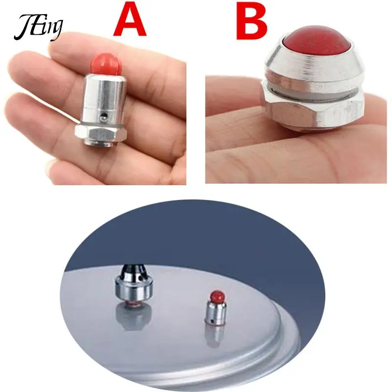 

Hot Sale High Pressure Cooker Safety Valve Kitchen Replacement 3/8" Inch Food Aluminum Limiting Valve Dropshipping