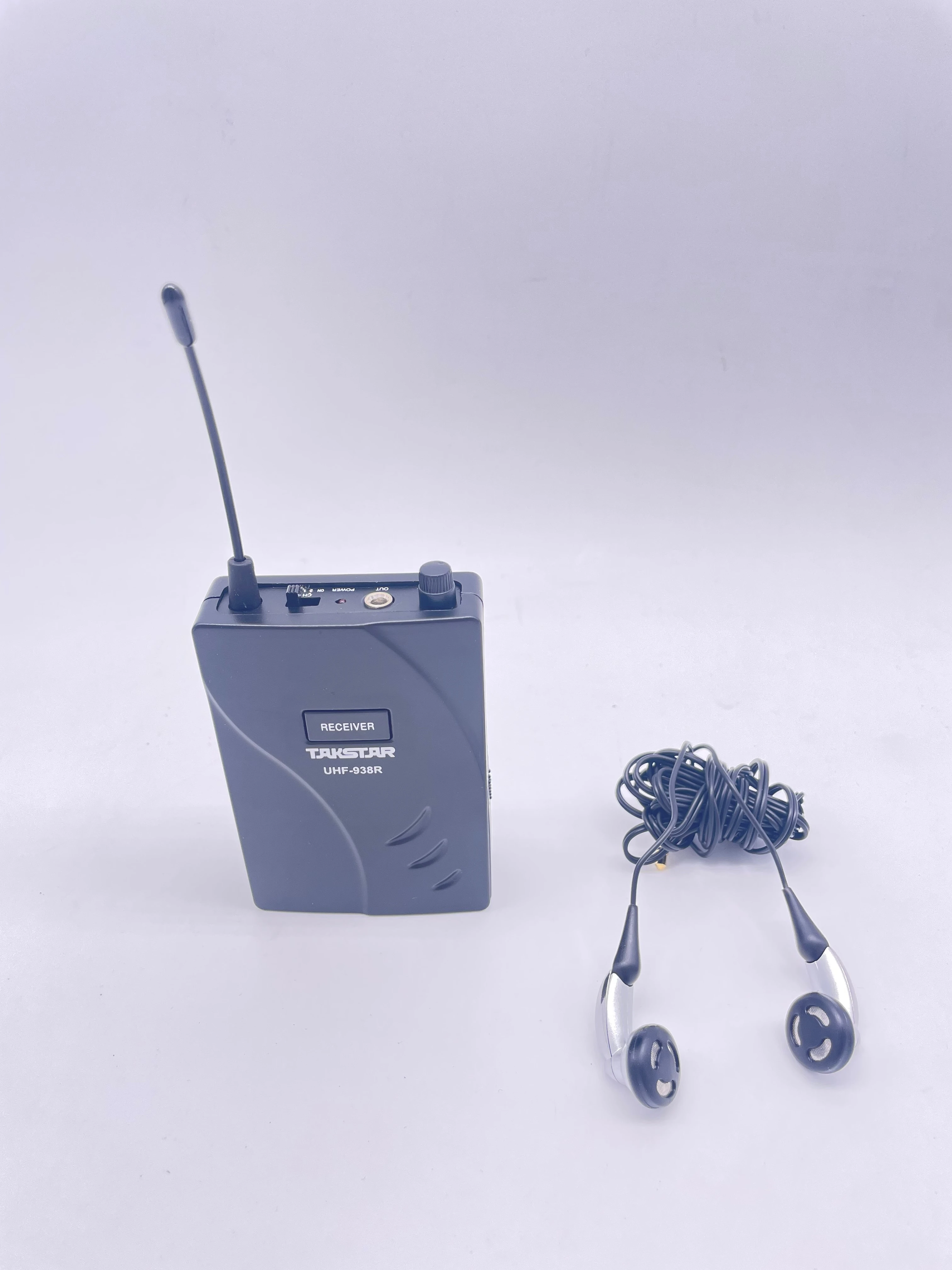 ГОРЯЧАЯ Оригинальная Takstar UHF-938R один приемник с наушником для UHF-938 Беспроводной