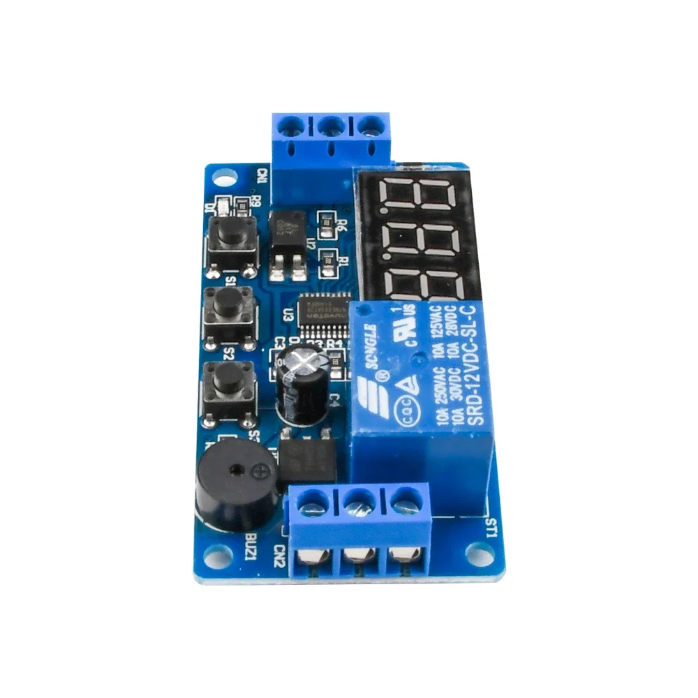 

12 В постоянного тока, встроенный СВЕТОДИОДНЫЙ цифровой дисплей, программируемый считываемый Многофункциональный фотомодуль с зуммером для автомобиля