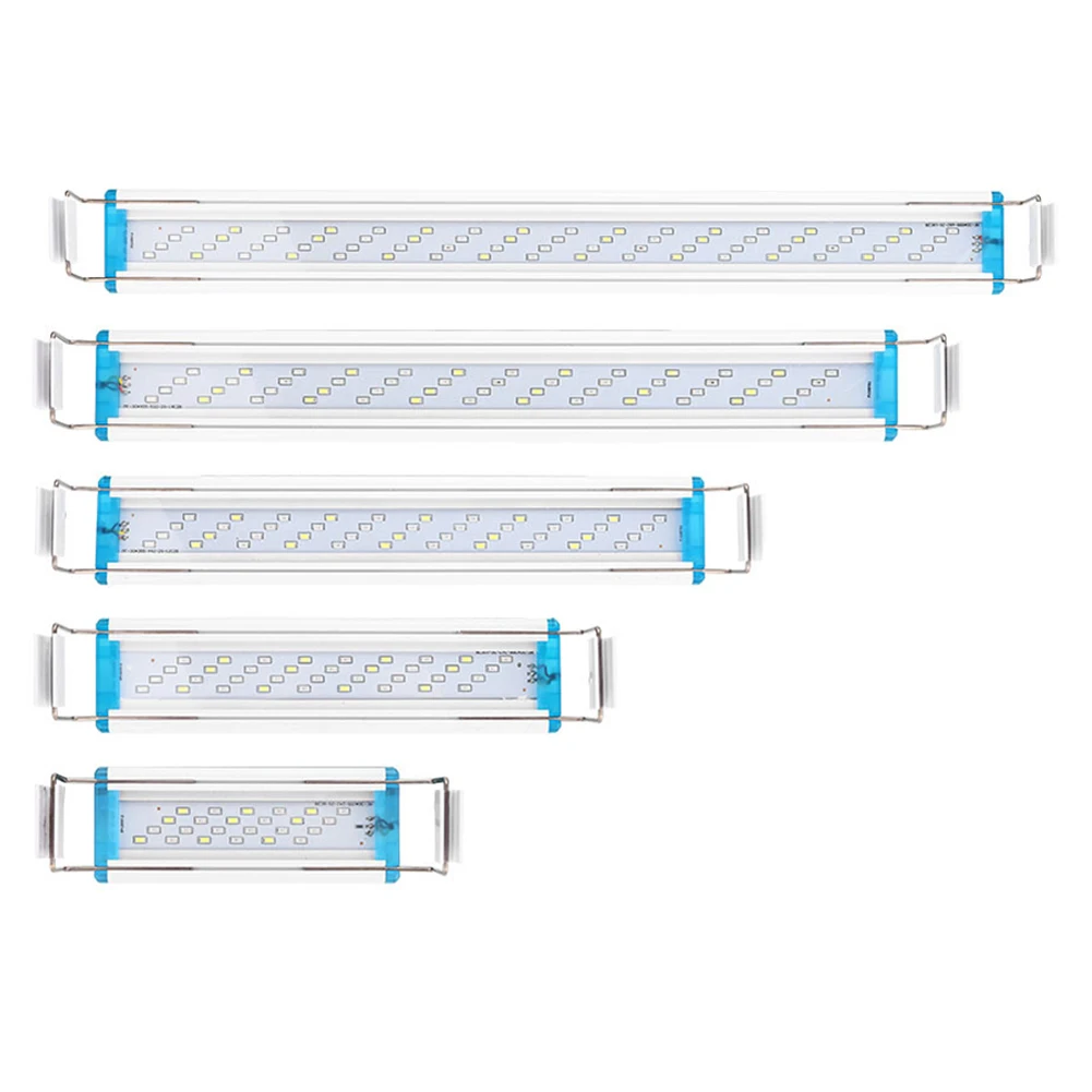 

Aquarium Light Plastic+LED+Metal EU Fish Tank Slim Clip Lamp Plant Grow Landscaping Lighting Aquatic Decoration