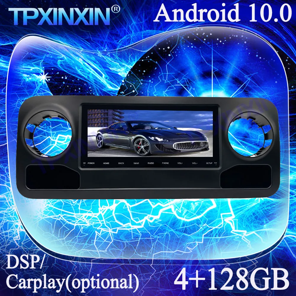 2 Din Android 9. 0 8 + 10 0G для Benz Spinway Sprinter 128-2019 мультимедийный плеер стерео GPS Navi