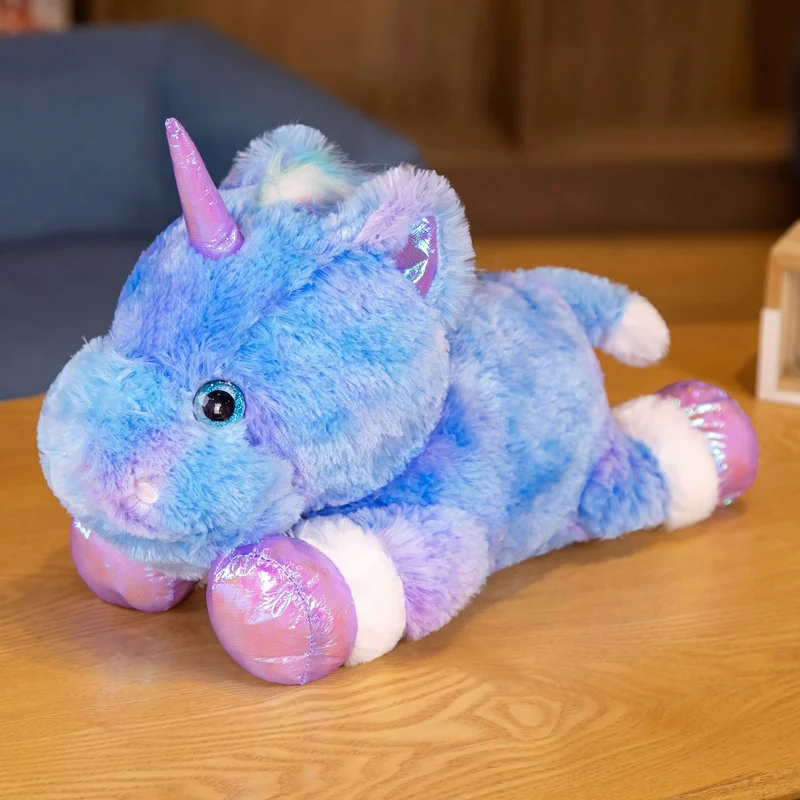 

Милая мягкая пушистая игрушка радужного цвета, единорог, катикуруза, мягкая плюшевая игрушка, подарок