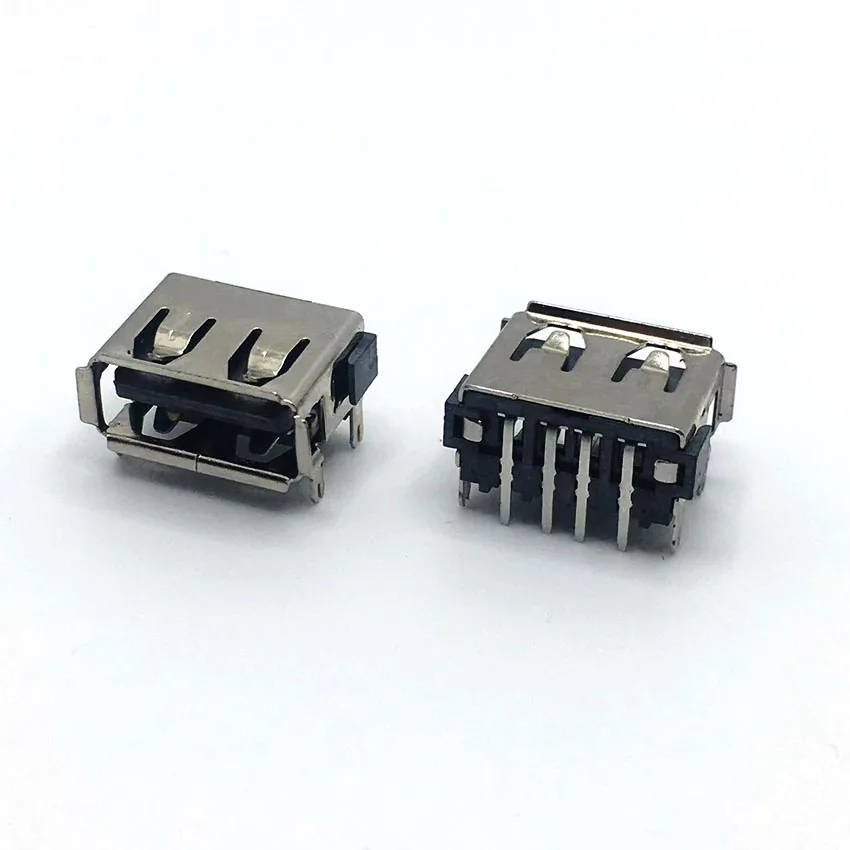 

20-100PCS NEW Laptop 2.0 USB Jack Connector Port USB Socket For Toshiba M805D C660 C660D Acer HP Lenovo Thinkpad L450 L450D 10MM
