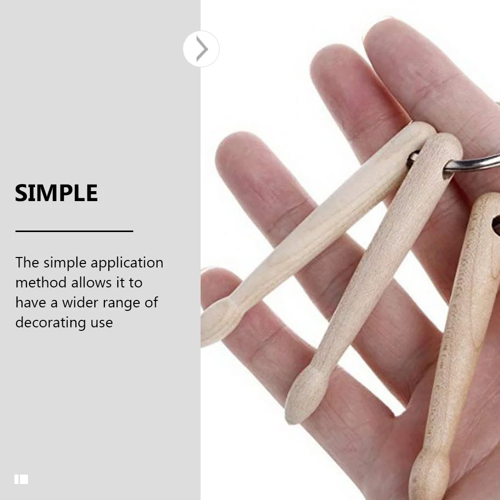 Брелок для барабанных палочек ювелирное кольцо автомобильные подвески 3d палочки