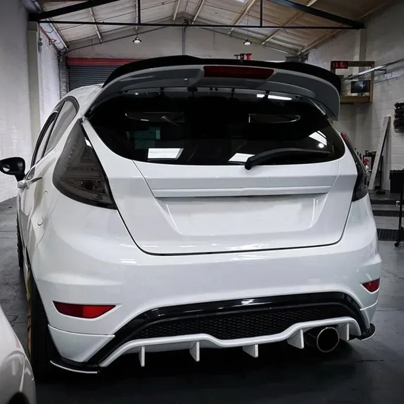 Задний спойлер автомобиля крыло багажника для Ford Fiesta ST- Line Stail wing MK6 MK6.5 2008-2017