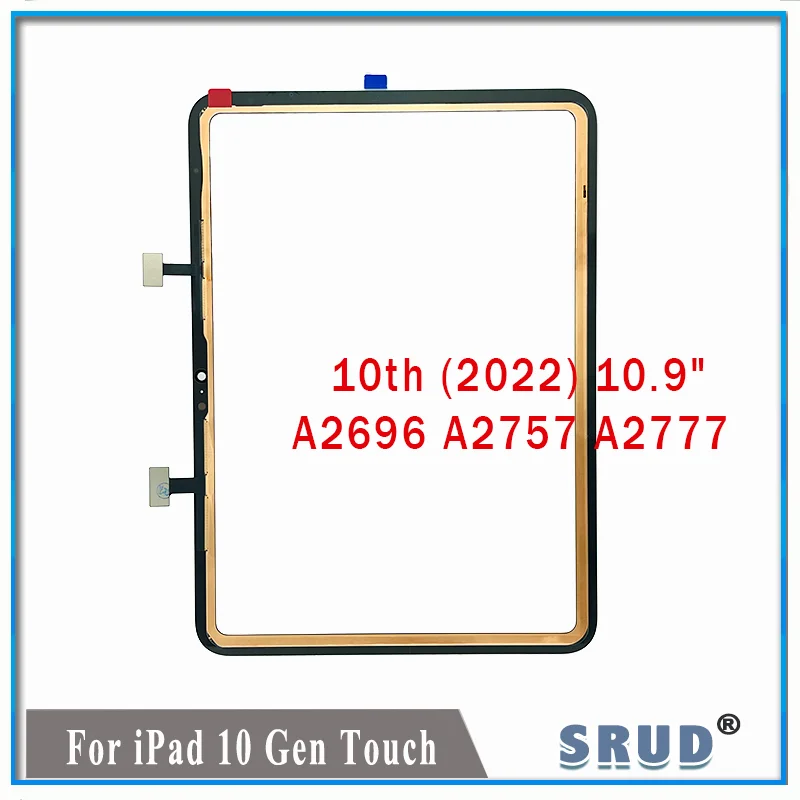 

1 шт. протестированный Оригинальный ЖК-экран для iPad 10 10 поколения (2022) 10,9 дюйма A2696 A2757 A2777 сенсорный экран дигитайзер сенсор Стекло Замена