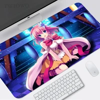 no game no life mouse pad gamer xl large home computer new mousepad xxl mouse mat carpet soft office anti slip laptop table mat
