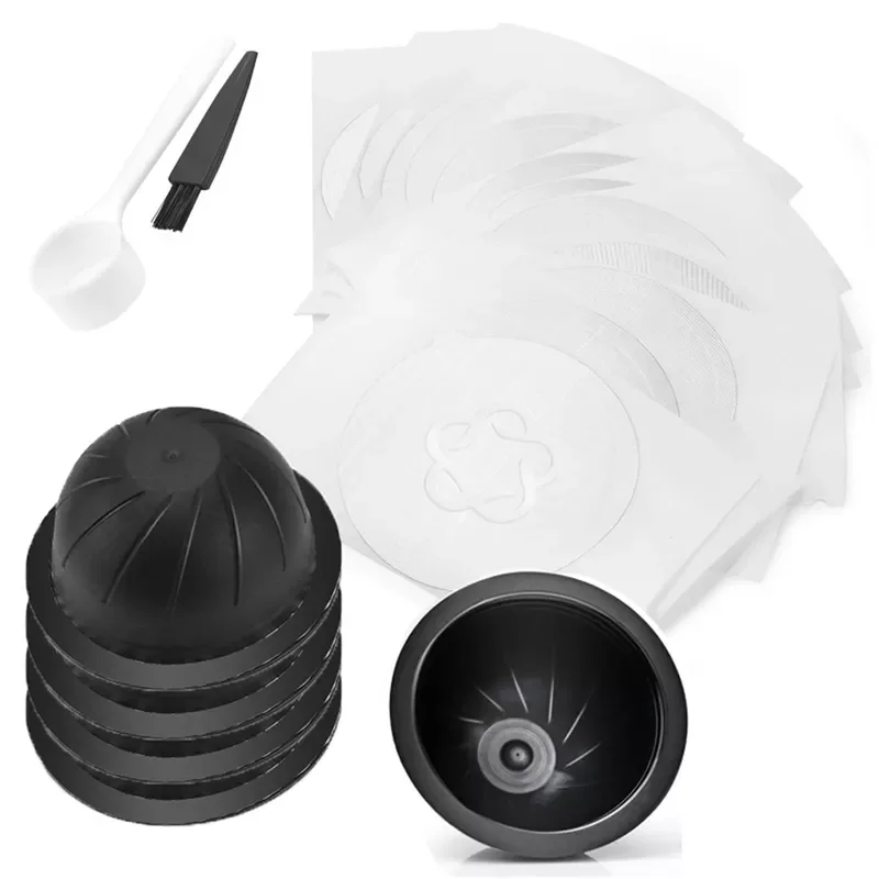 

Капсулы для кофе Nespresso Vertuoline Plus, многоразовые с 60 крышками, 230 мл