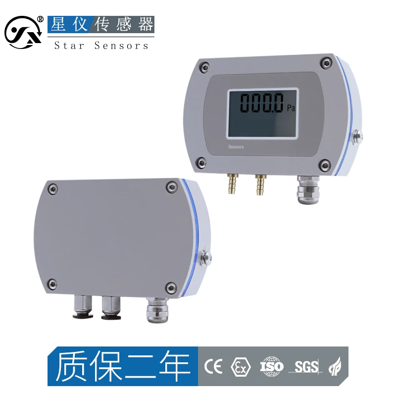 

Передатчик дифференциального давления CCY30 RS485 Высокоточный газовый Взрывозащищенный датчик дифференциального давления 4-20 мА