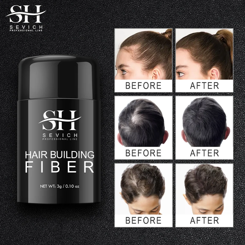 

Кератиновые волокна Sevich 3g для наращивания волос, мгновенный салонный спрей для роста волос, средство для ухода за волосами