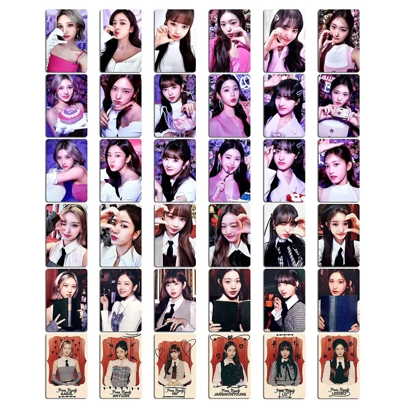 

Kpop Sztuk/zestaw Karta Lomo IVE The Prom Queens Postcard Album New Cards With Printed Photo Fans Gift Collection