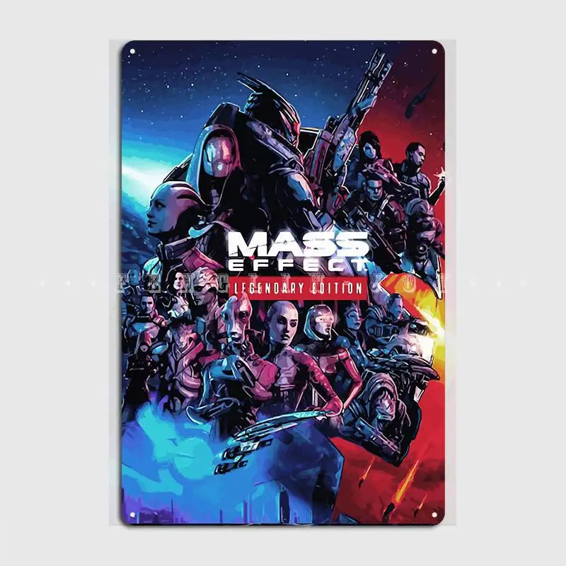 

Mass Metal Plaque Poster Cinema Garage Wall Printing Plaques Tin Sign Poster