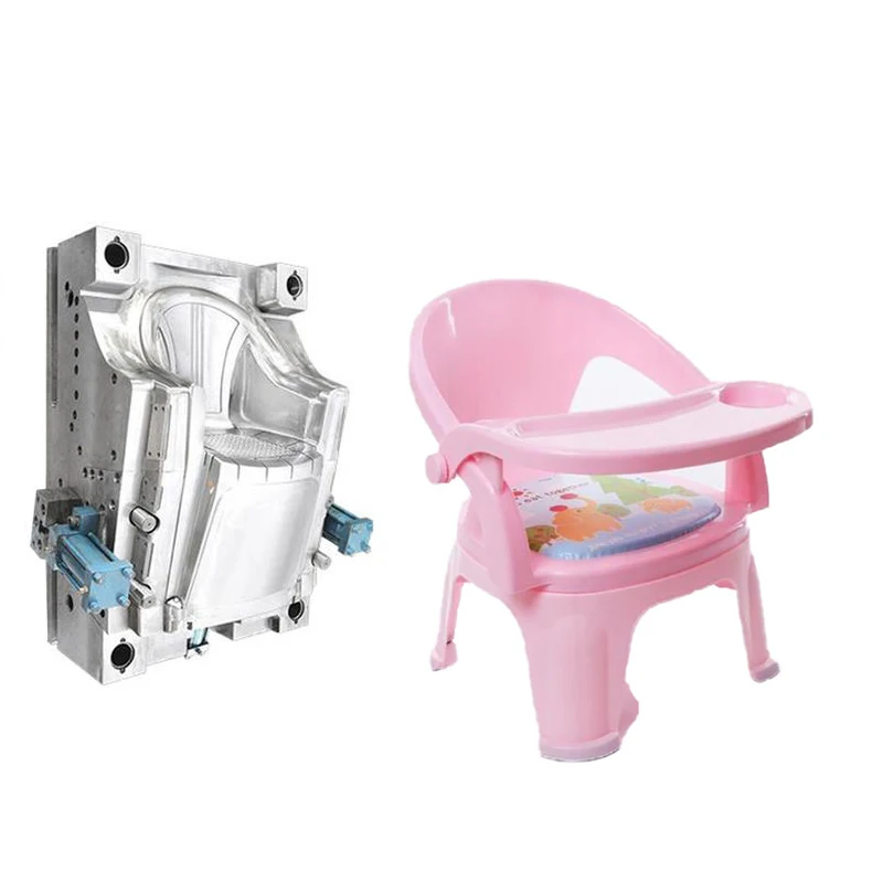 

China OEM Professional Making Plastic Moulded Baby Dining Chairs Mould