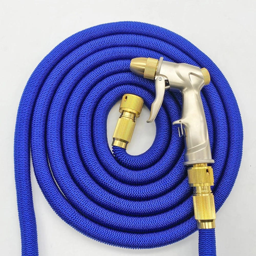 

2022 NEW Garden Hose Pipe Spray Gun Magic Hose Pipe Expandable Water Hose 25FT-100FT With Water Gun Pressure Washer Car Wahser