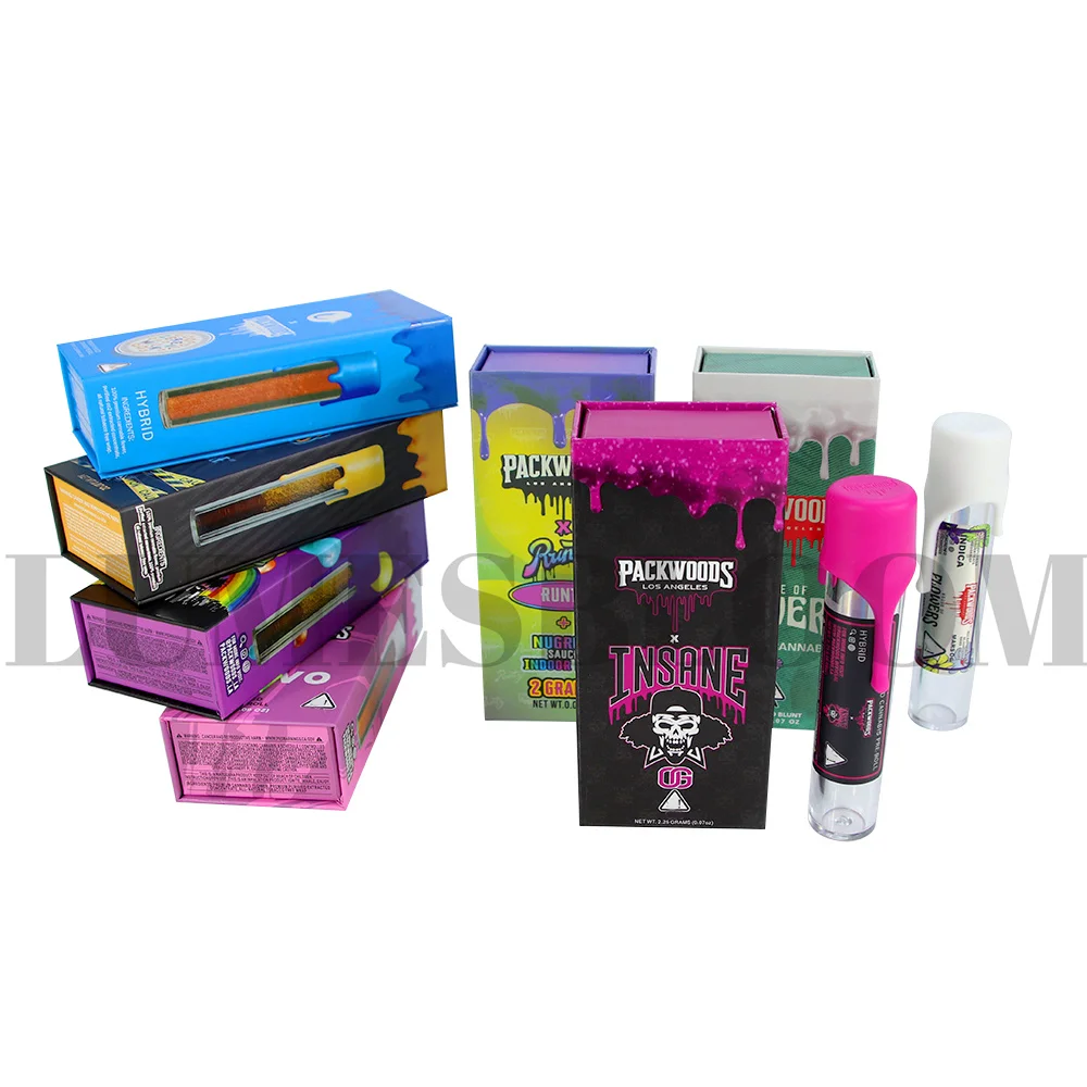 Акриловый контейнер-трубка для хранения цветов 2 г