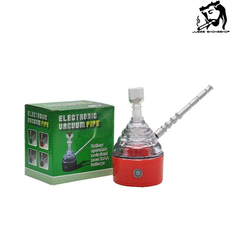 

JUSES' SMOKESHOP Hot Selling Creative Tobacco Pipe with Glass Bowl Electric Automatic Smoke Pipes Smoking Grass Gadgets for Men