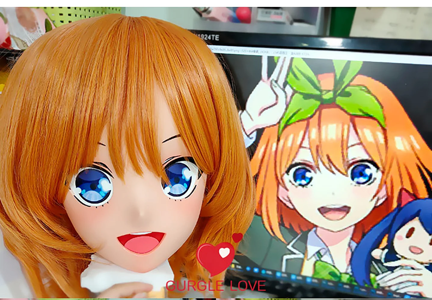 (GLA20) настраиваемый персонаж женщины девочки смолы полуголовы Трансвестит